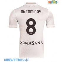 Camisa de time de futebol SSC Napoli Scott McTominay #8 Replicas 2º Equipamento 2025-26 Manga Curta